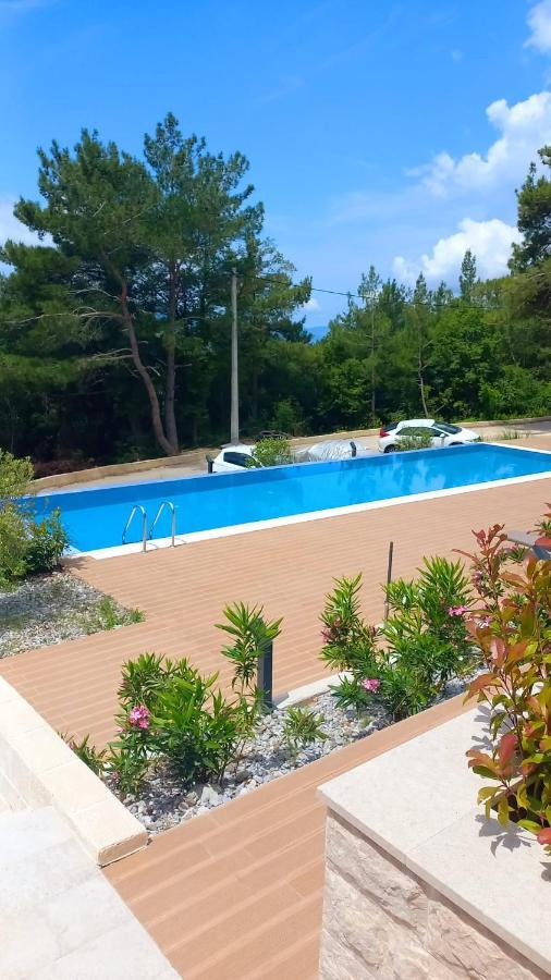 Cozy Apartments With Pool And Splendid Seaview Kavač Esterno foto